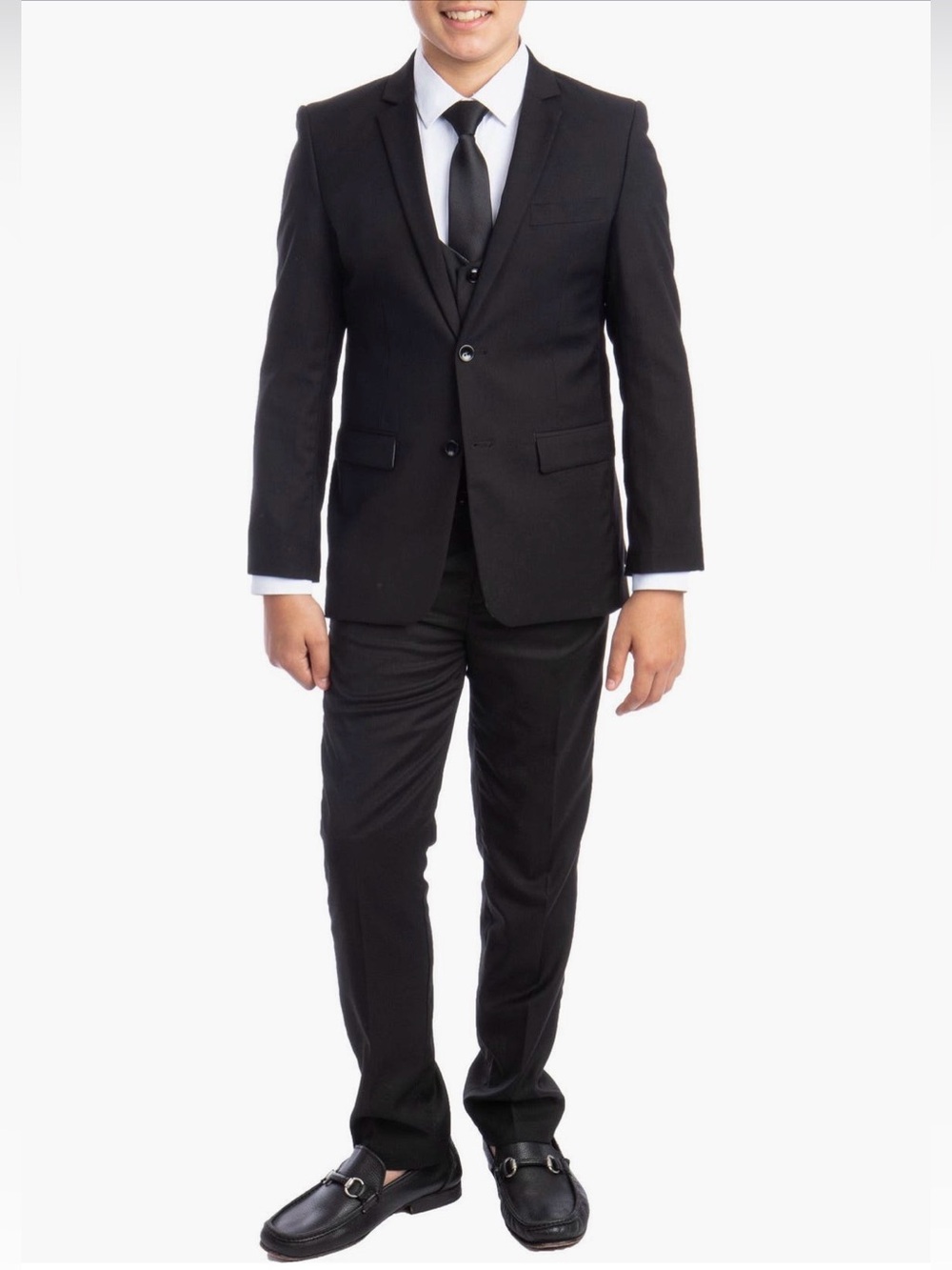 Kids Perry Ellis Suit with Vest Size 8